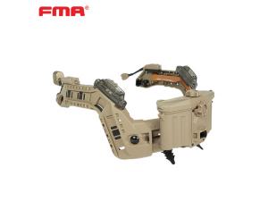FMA LINK-RAIL tactical helmet accessory module integrated ARC rail power supply system TB1502